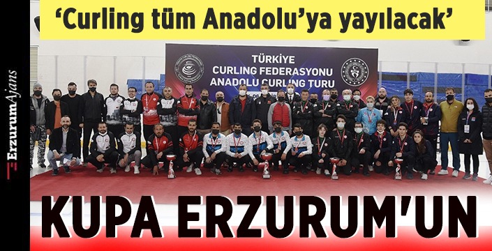 Curlingte Anadolu Kupası Erzurum'un