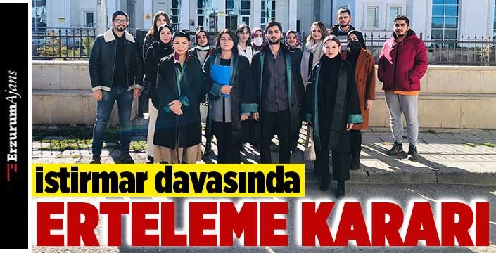 Dava 9 Aralık'a ertelendi