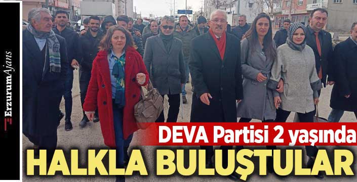 DEVA Partisi'nden Horasan'a 2. yıl çıkarması