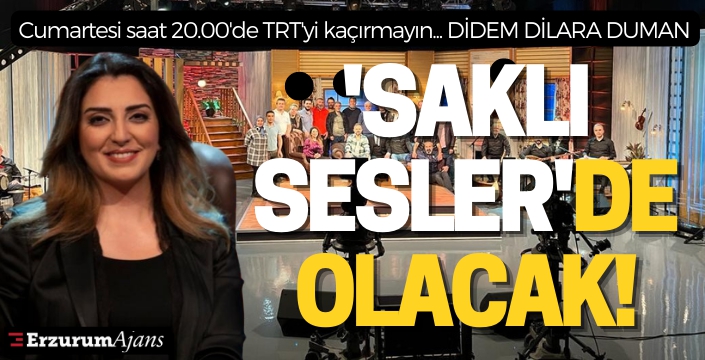 Didem Dilara Duman 'Saklı Sesler' programıyla TRT müzikte izleyicilerle buluşacak