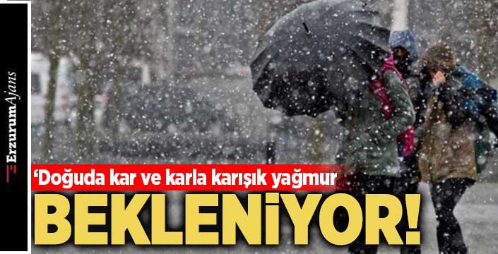 Doğu Anadolu'da hava durumu 