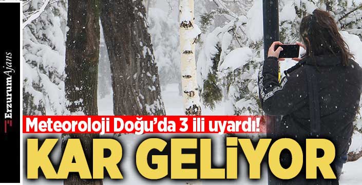 Doğu Anadolu'da hava durumu 