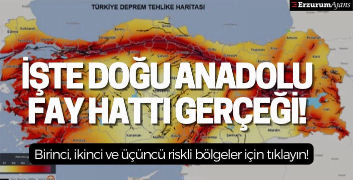 Doğu Anadolu Fay Hattı hangi şehirlerden geçiyor!