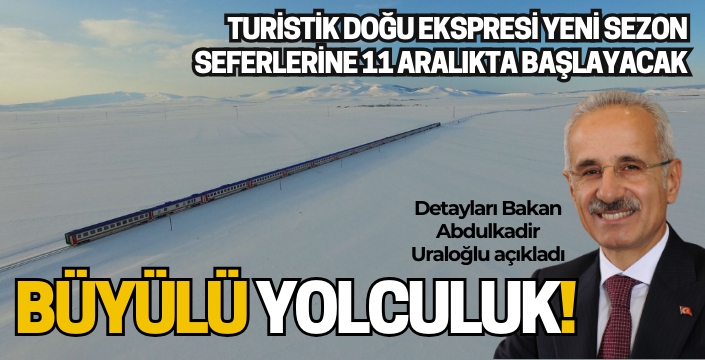 Doğu Ekspresi'nde bilet satışları başladı