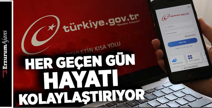 E-Devlet'ten yeni bir hizmet daha!