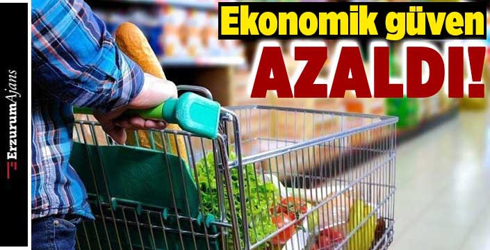 Ekonomik güven endeksi azaldı