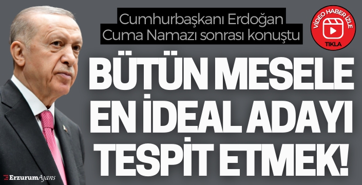 Erdoğan: Tüm Türkiye'yi taramaya devam ediyoruz