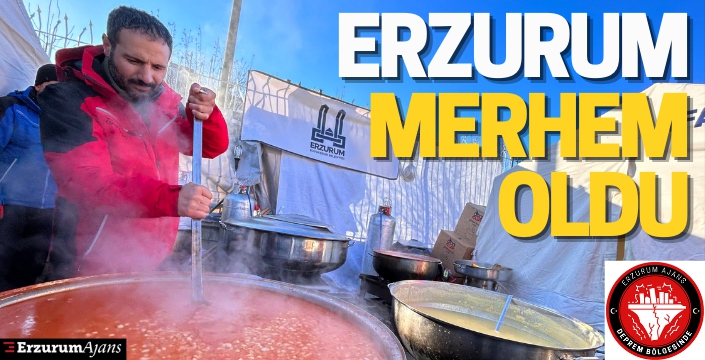 Erzurum Büyükşehir Belediyesi günde 75 bin kişiye yemek veriyor