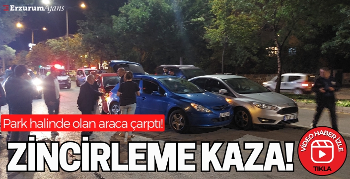 Erzurum'da trafik kazası: 2 yaralı