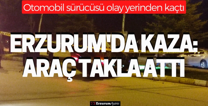 Erzurum'da trafik kazası: 3 yaralı