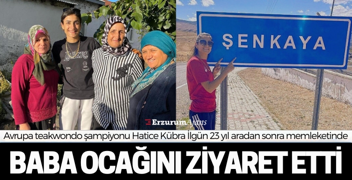 Erzurumlu şampiyon 23 yıl sonra memleketinde!