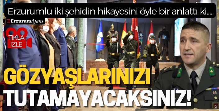 Erzurumlu şehitlerin hikayesi izleyenleri ağlattı