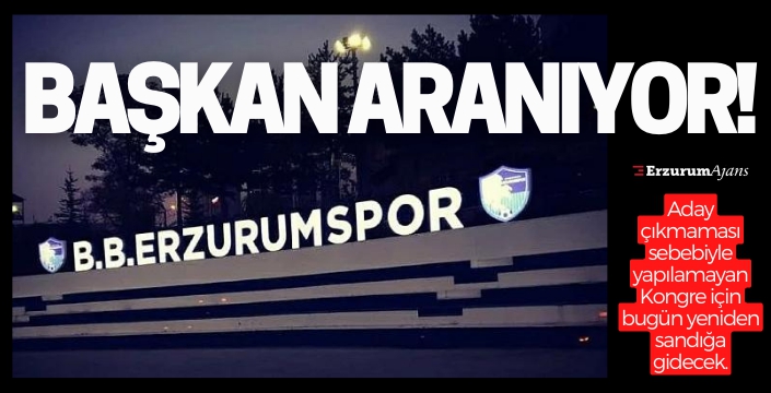 Erzurumspor'da yeniden kongre vakti!