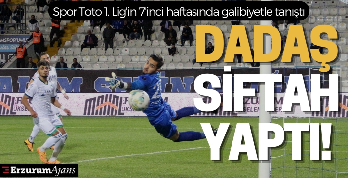 Erzurumspor FK: 1 - Altaş Denizlispor: 0 (Maç sonucu)