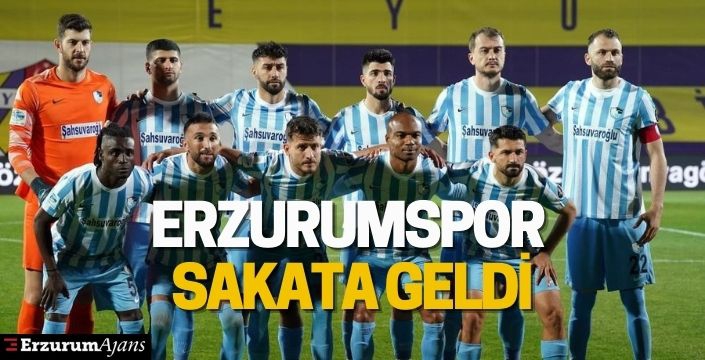 Erzurumspor sakata geldi