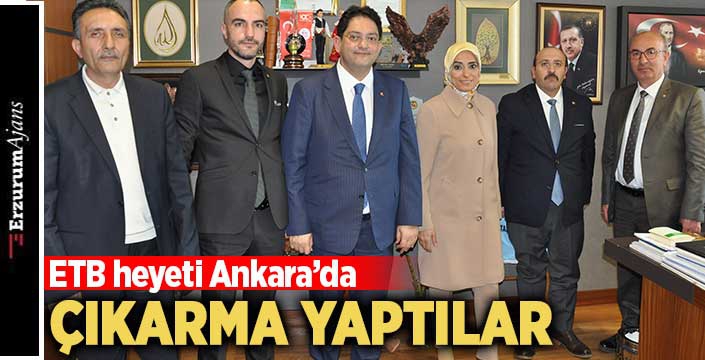 Esnafın talebini Ankara'ya ilettiler 