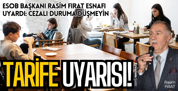 ESOB Başkanı Fırat: Cezalı duruma düşmeyin!