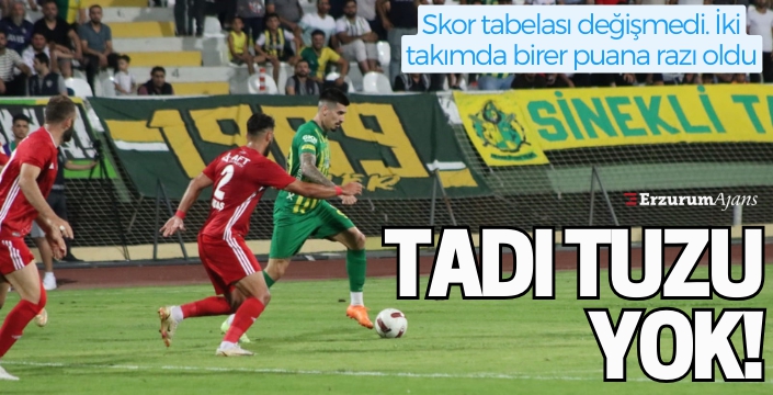 Trendyol 1. Lig: Şanlıurfaspor: 0 - Erzurumspor FK: 0