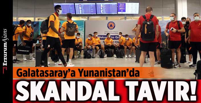 Galatasaray'a Yunanistan'da PCR testi dayatması