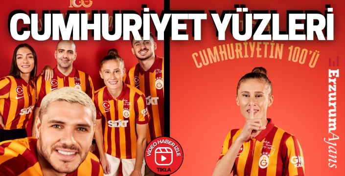 Galatasaray Cumhuriyet'in yüzlerini bir araya getirdiği kampanyasını duyurdu!
