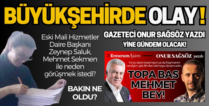 Gazeteci Onur Sağsöz yazdı: Yeni gelenin mi dümenini çevireceksiniz?