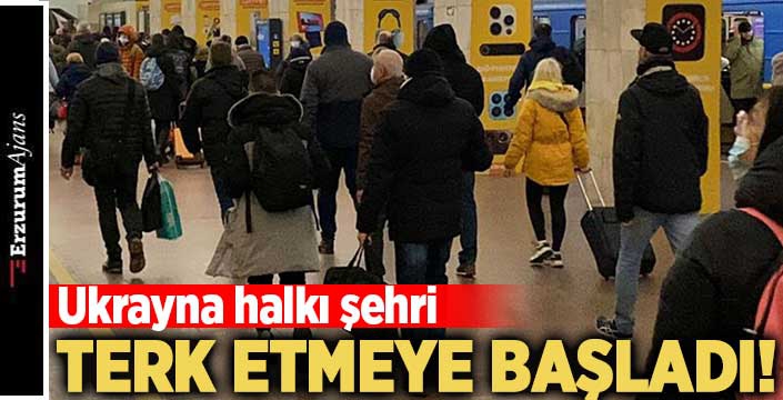 Halkın bir kısmı şehri terk ediyor