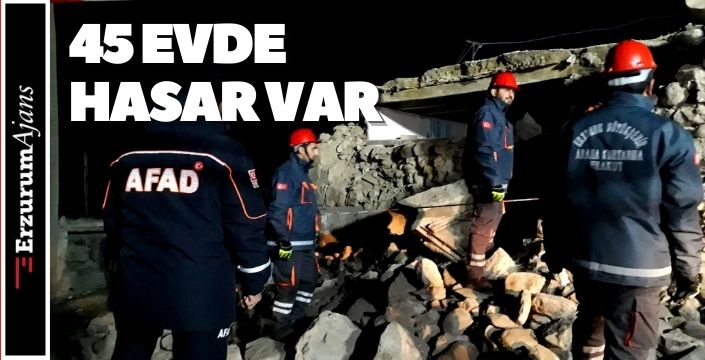 Hasar tespit çalışmaları devam ediyor