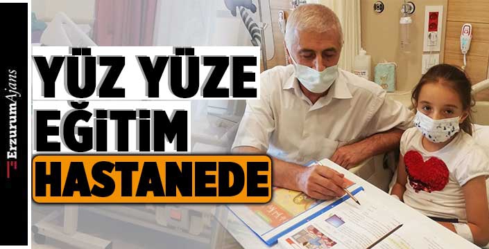 Hem tedavi oluyor, hem de eğitimlerini sürdürüyorlar