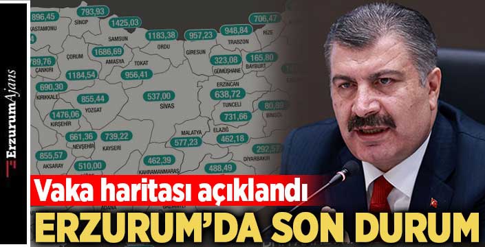 İllere göre haftalık vaka sayısı açıklandı