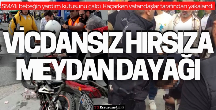 İstanbul'da vicdansız hırsıza meydan dayağı