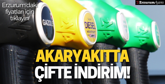 İşte Erzurum'daki akaryakıt fiyatları