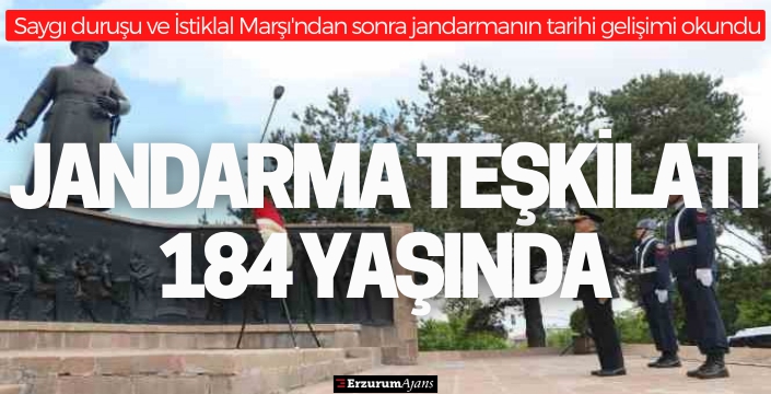 Jandarma'da 184 yıllık coşku