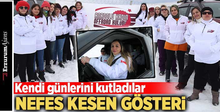 Kadın Off-Roadçulardan farklı kutlama