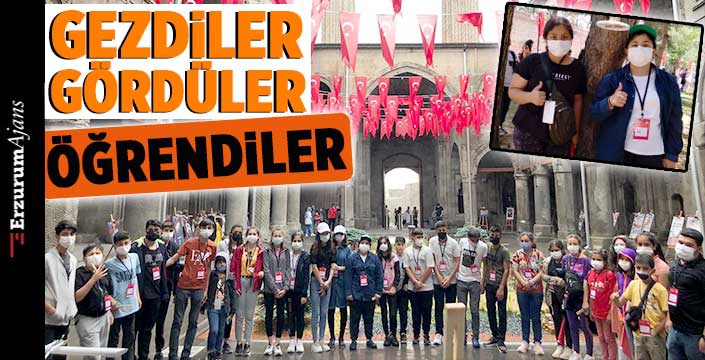 Karslı öğrenciler, Erzurum'u tanıyor