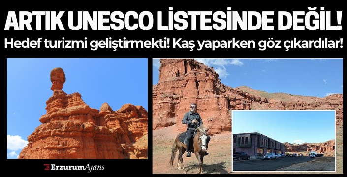 Kaş yaparken göz çıkardılar! UNESCO listeden çıkardı!