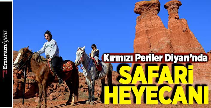 Kırmızı Periler Diyarı'nda atlı safari ve bisiklet turu