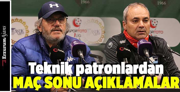 Kocaelispor - BB Erzurumspor maçının ardından