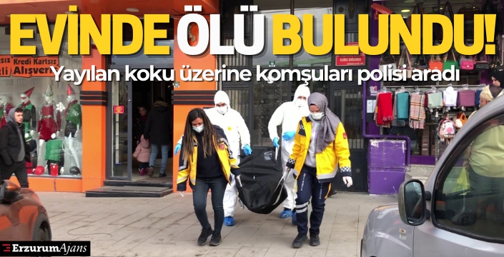 Komşuları koku üzerine ihbar etti