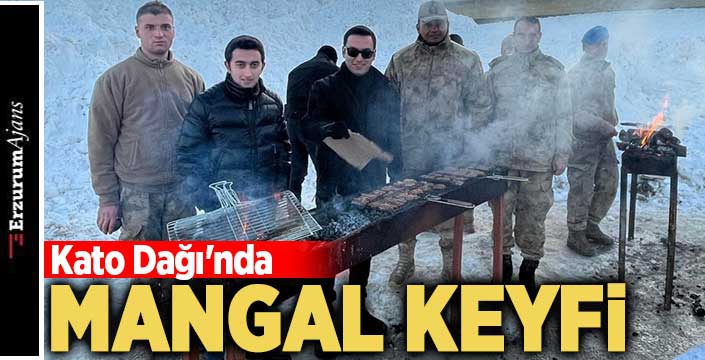 Mehmetçik'i ziyaret edip mangal yaktı