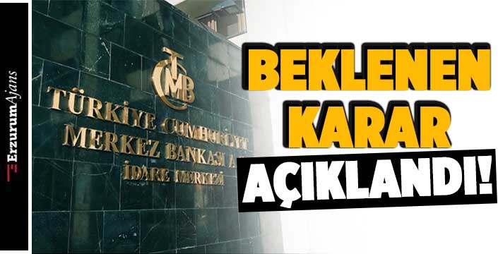 Merkez Bankası faiz indirdi