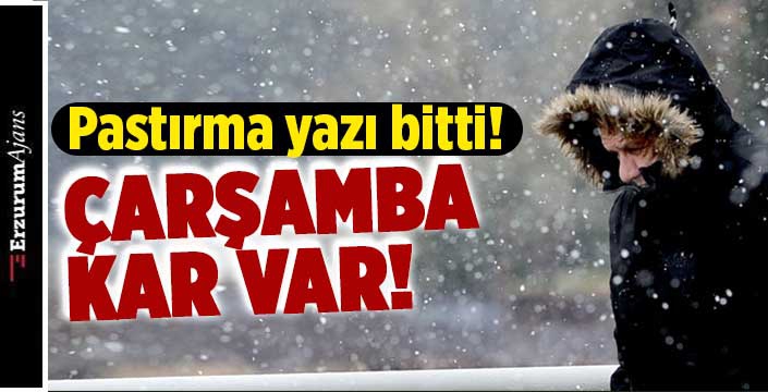 Meteoroloji'den kar uyarısı!