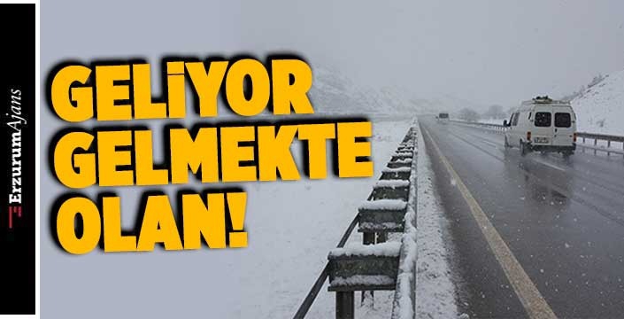 Meteoroloji'den karla karışık yağmur uyarısı!