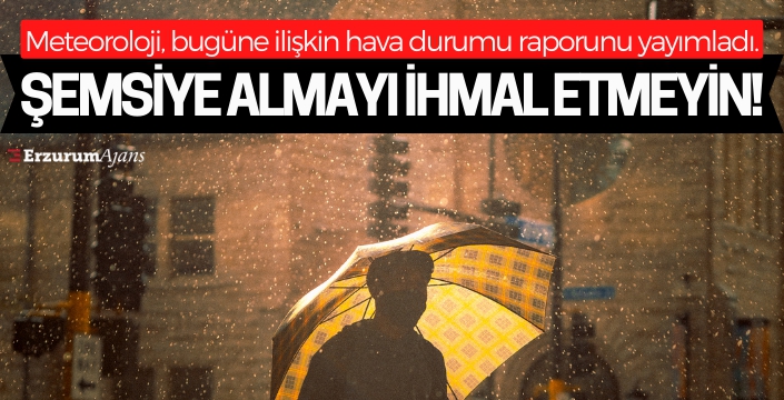 Meteoroloji uyardı! Sağanak geliyor!