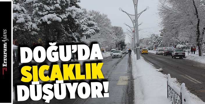 Meteoroloji uyardı! Sıcaklık düşüyor!