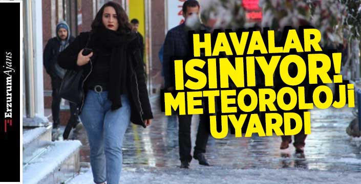 Meteorolojiden sel ve çığ uyarısı 