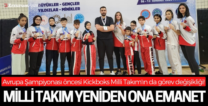 Milli Takım Antrenörü Ekrem Kesgin'e yine yeniden milli görev