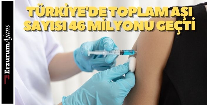 Nüfusun yüzde 54'ü en az bir doz aşı yaptırdı