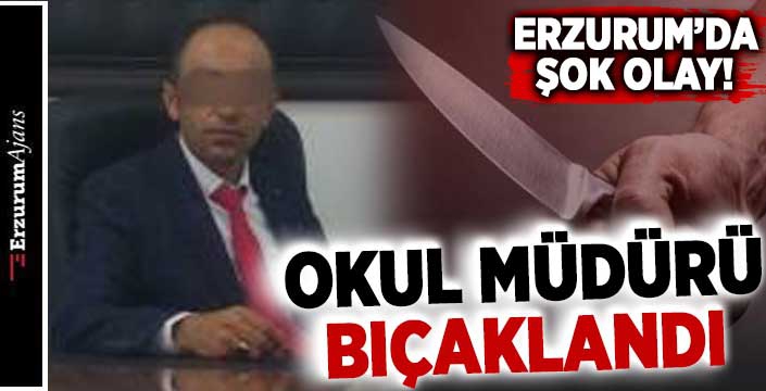 Öğrencinin ağabeyi, okul müdürünü bıçakladı