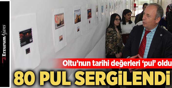 Oltu'da pul sergisi