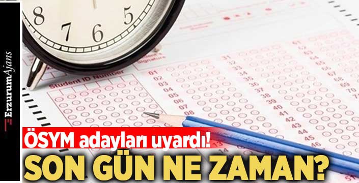 ÖSYM Başkanı Halis Aygün uyardı